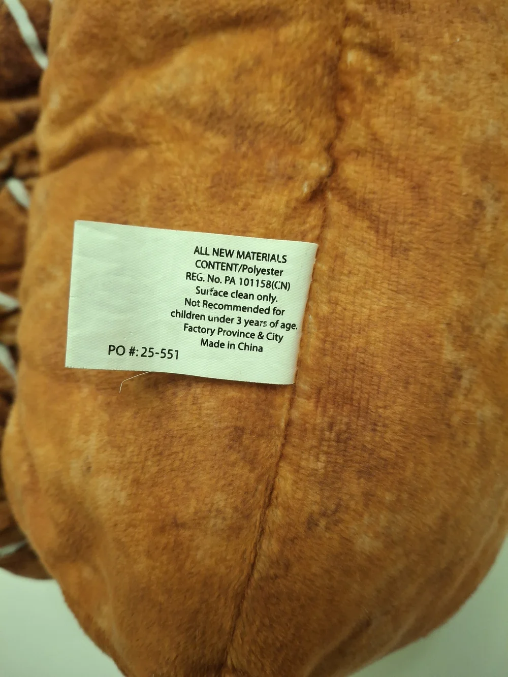 Plush Dollywood Cinnamon Bread Stuffed Animal - Brown
